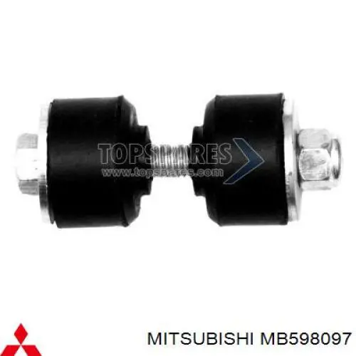 MB598097 Mitsubishi soporte de barra estabilizadora delantera