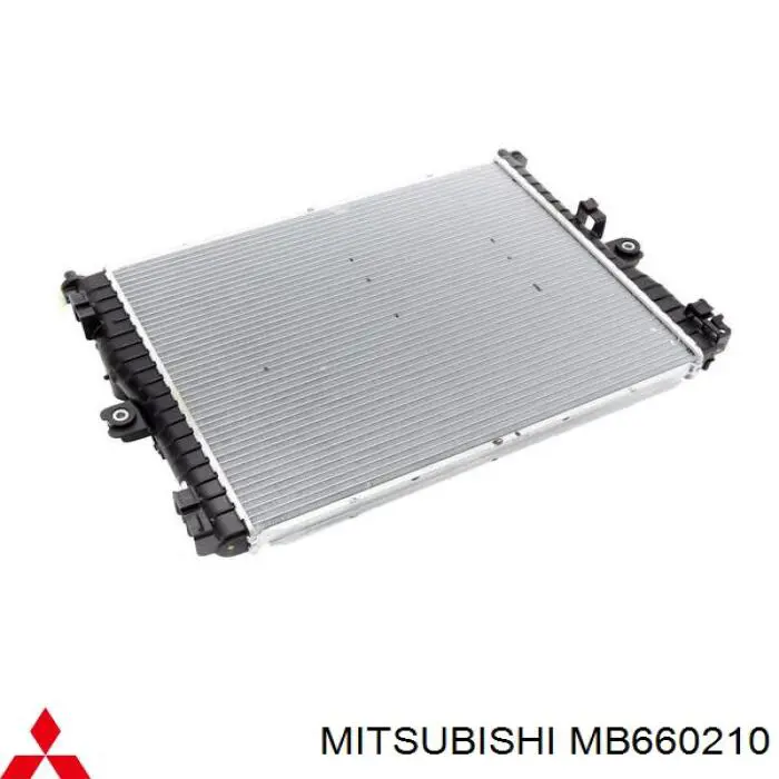 MB660210 Mitsubishi radiador refrigeración del motor