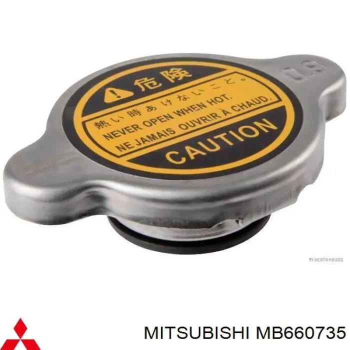 MB660735 Mitsubishi tapa de radiador