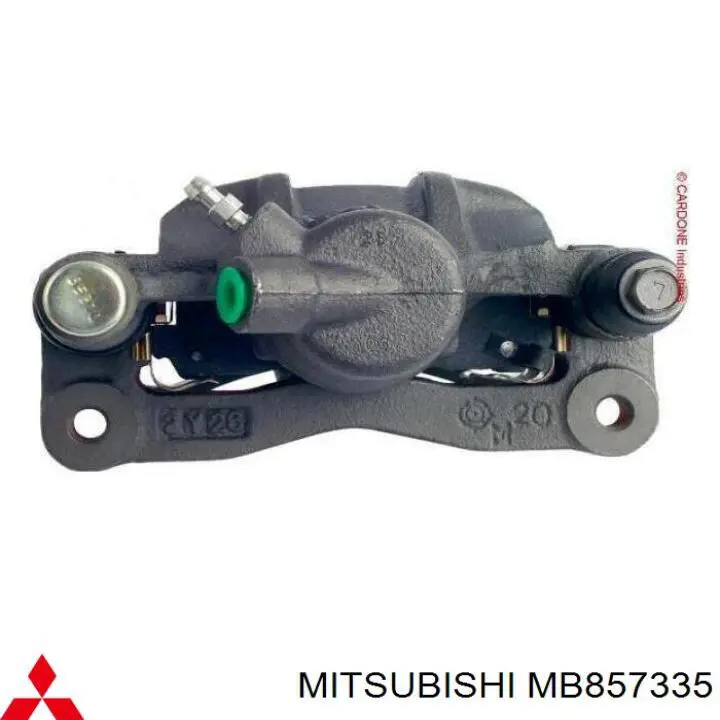 MB857335 Mitsubishi pastillas de freno traseras