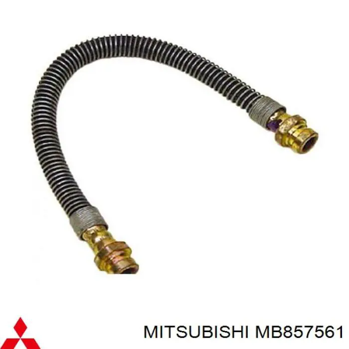 MB857561 Mitsubishi latiguillo de freno delantero