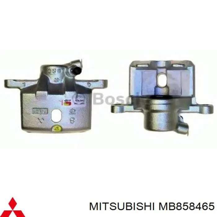 MB858465 Mitsubishi pinza de freno trasero derecho