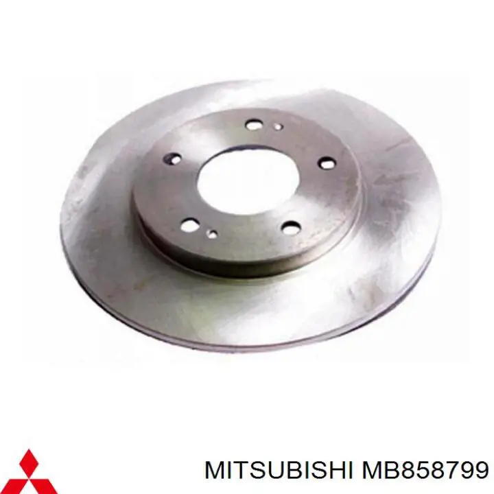 MB858799 Mitsubishi freno de disco delantero