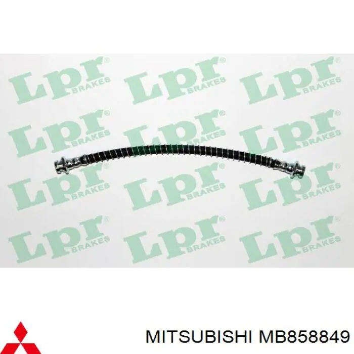 MB858849 Mitsubishi tubo flexible de frenos trasero