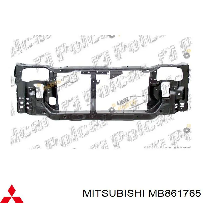  Soporte de radiador completo para Mitsubishi Galant 7 