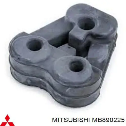 MB890225 Mitsubishi soporte, silenciador