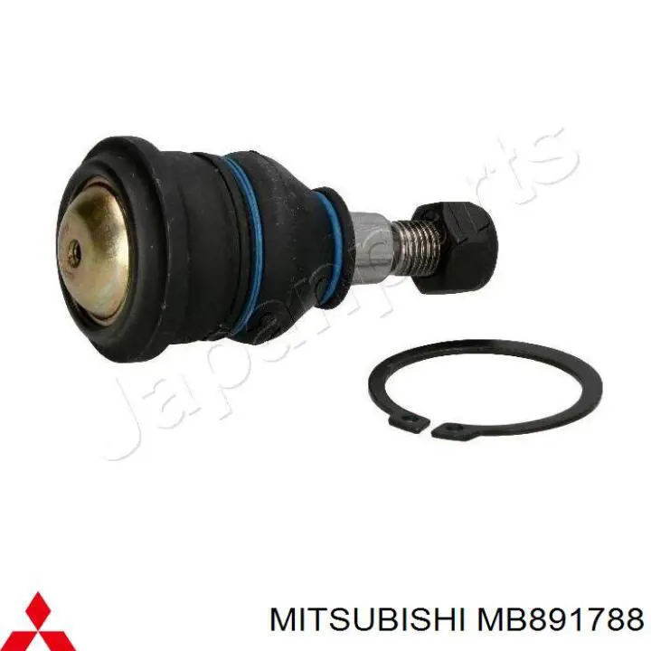 MB891788 Mitsubishi barra oscilante, suspensión de ruedas delantera, inferior derecha