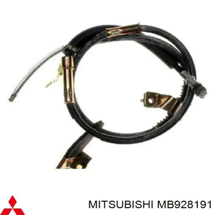 MB928191 Mitsubishi cable de freno de mano trasero derecho