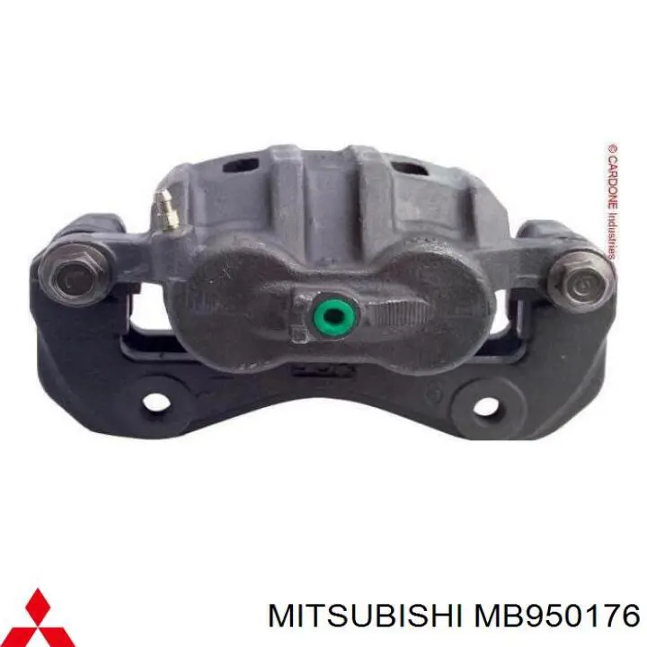 MB950176 Mitsubishi pinza de freno delantera izquierda