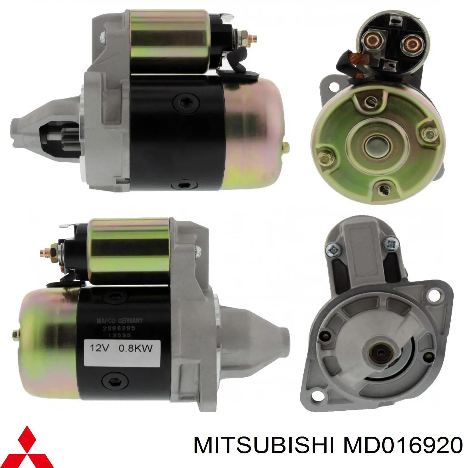 MD016920 Mitsubishi motor de arranque