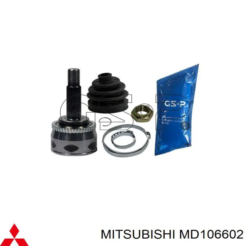 MD106602 Mitsubishi correa trapezoidal