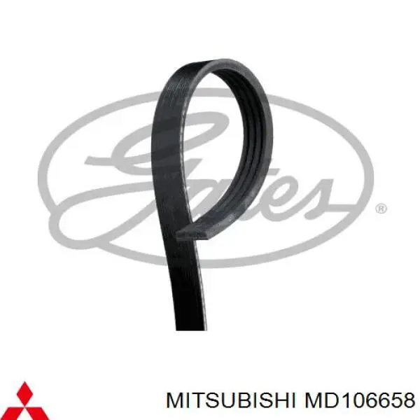 MD106658 Mitsubishi correa trapezoidal