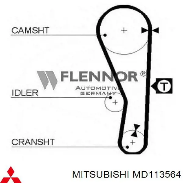 MD113564 Mitsubishi correa distribucion