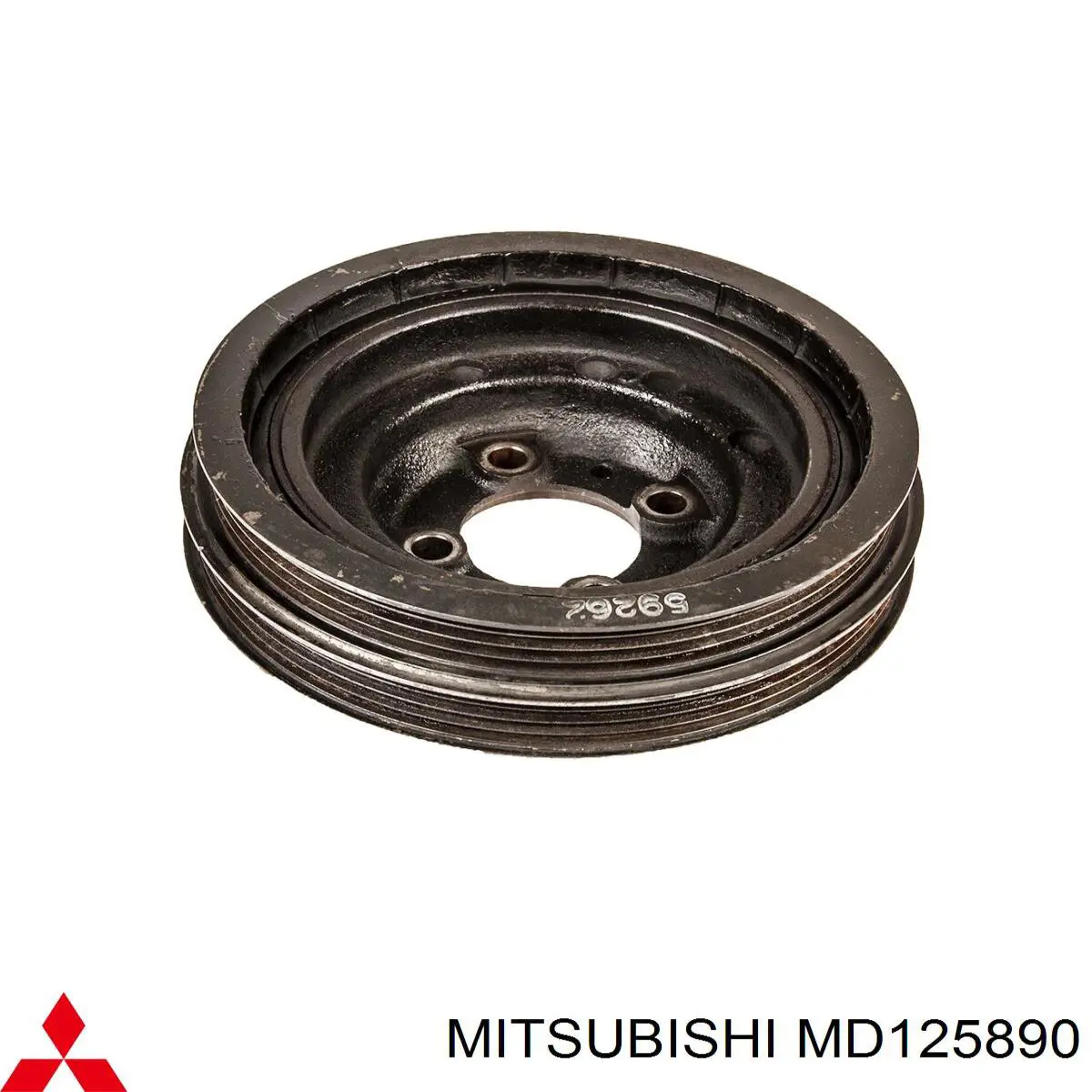  Polea, cigüeñal para Mitsubishi Galant 6 