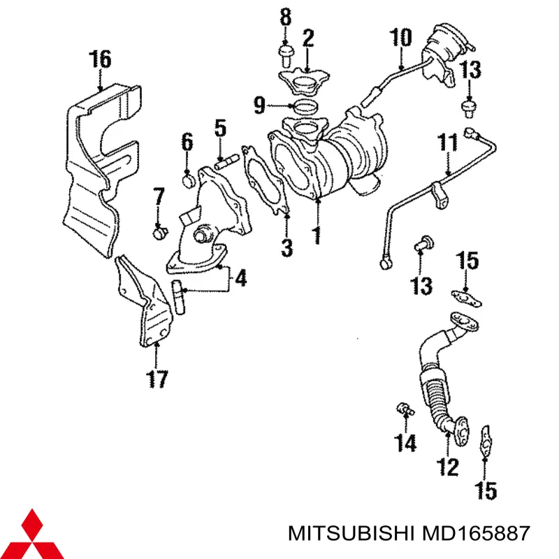 MD165887 Mitsubishi 