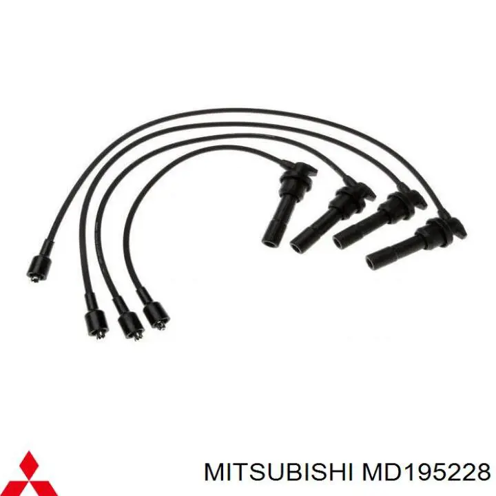 MD195228 Mitsubishi juego de cables de encendido