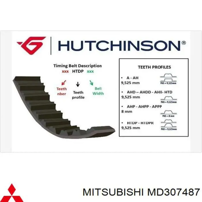 MD307487 Mitsubishi correa distribucion