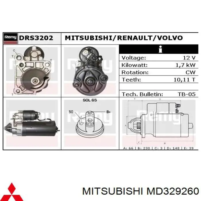 1638136080 Peugeot/Citroen motor de arranque