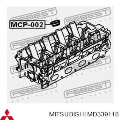 MD339118 Mitsubishi junta anular, cavidad bujía