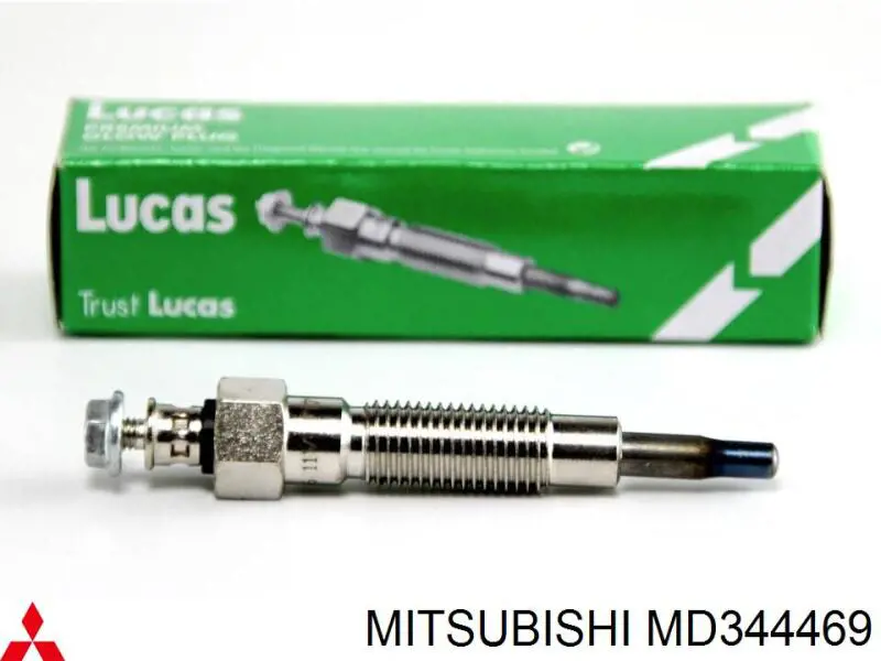 MD344469 Mitsubishi bujía de incandescencia