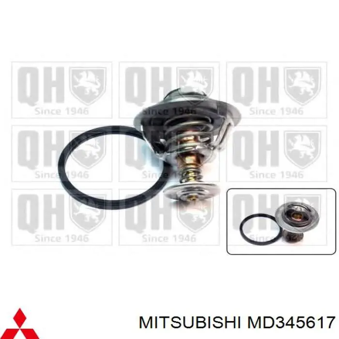 MD345617 Mitsubishi termostato, refrigerante