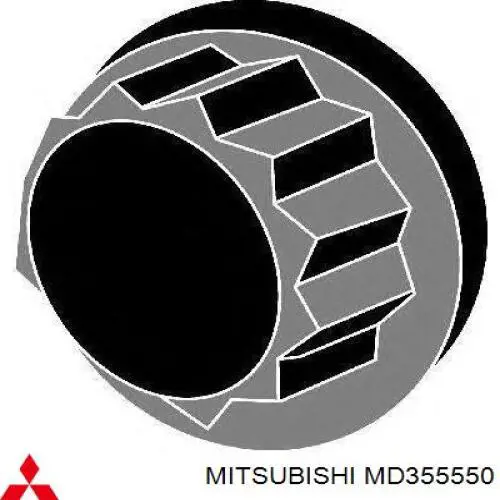 MD355550 Mitsubishi tornillo de culata