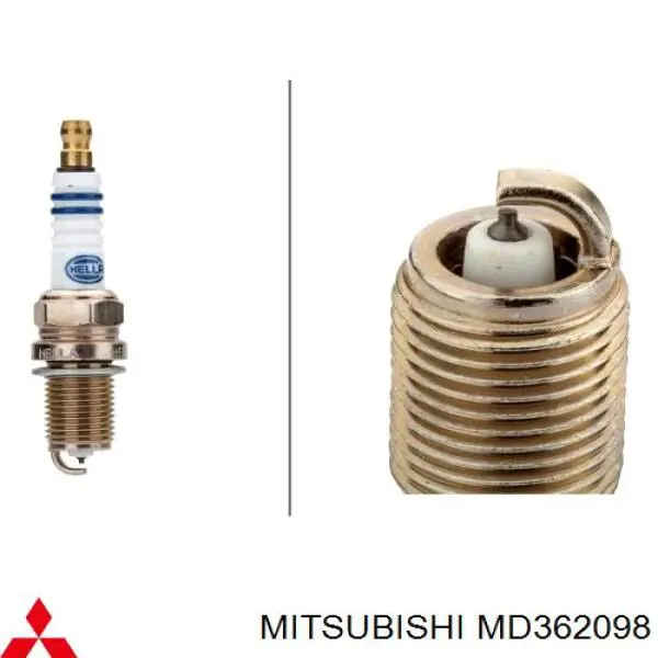 MD362098 Mitsubishi bujía de encendido