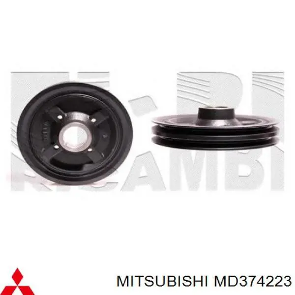 MD374223 Mitsubishi polea, cigüeñal