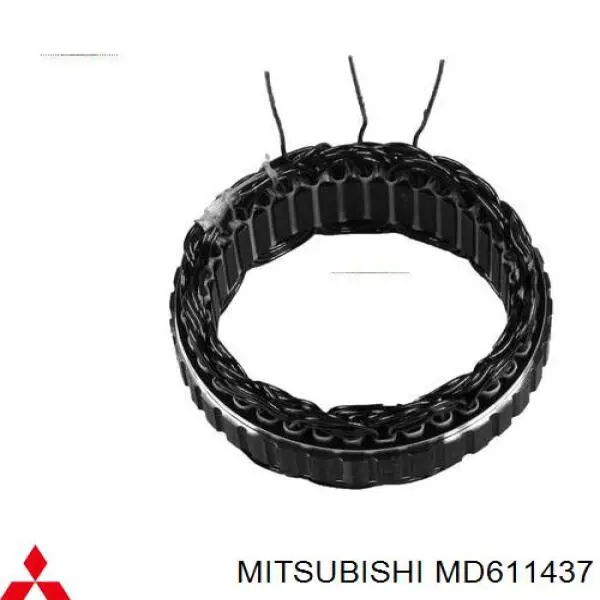 MD611437 Mitsubishi estator, alternador