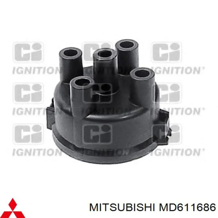 MD611686 Mitsubishi tapa de distribuidor de encendido