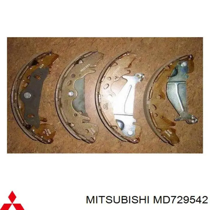 MD729542 Mitsubishi plato de presión del embrague