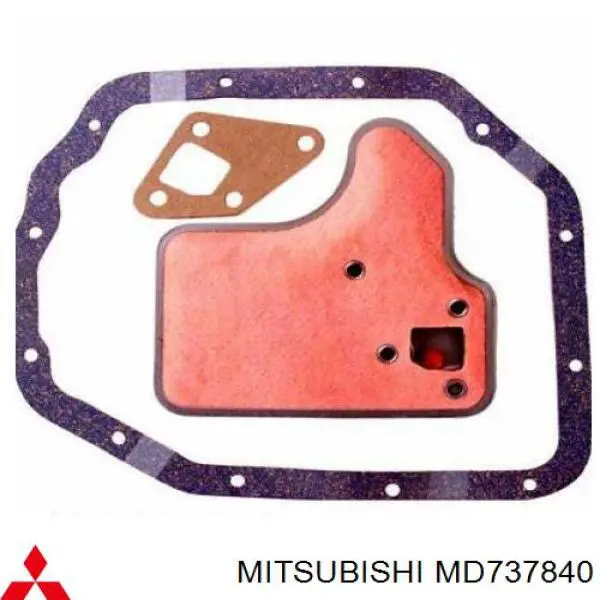 MD737840 Mitsubishi filtro hidráulico, transmisión automática