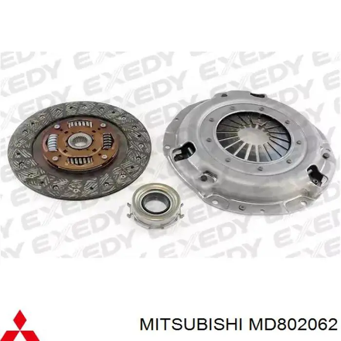 MD802062 Mitsubishi disco de embrague