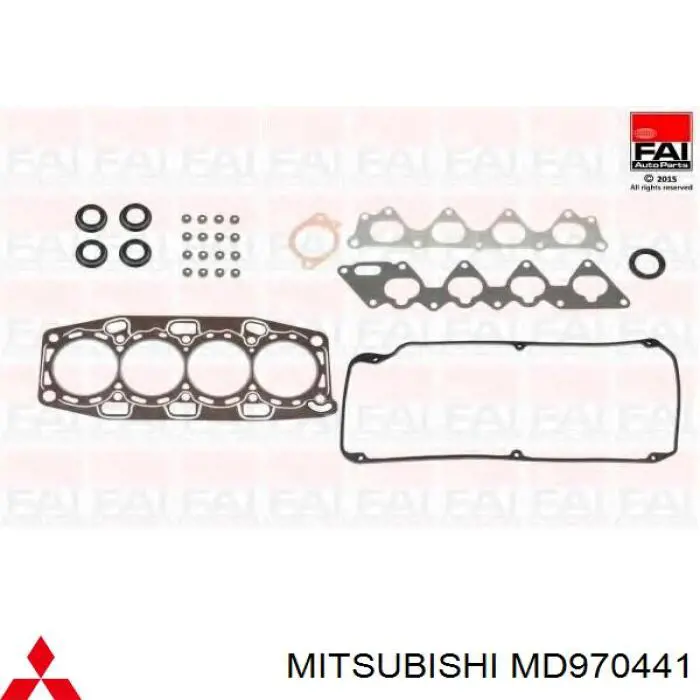  Juego de juntas de motor, completo, superior para Mitsubishi Space Runner N1W, N2W