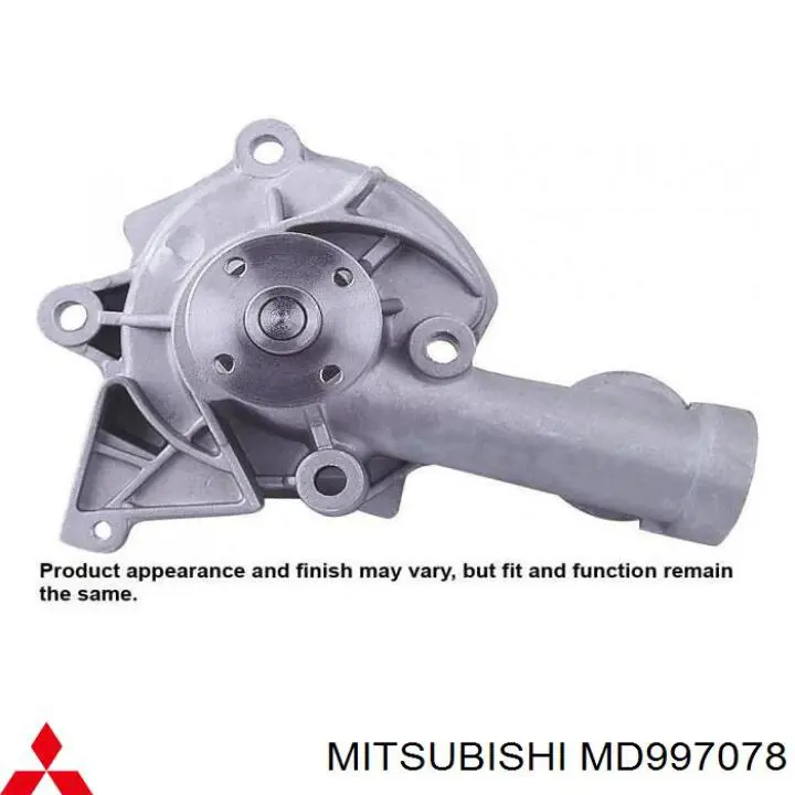 MD997078 Mitsubishi bomba de agua