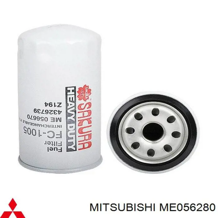 ME056280 Mitsubishi filtro combustible