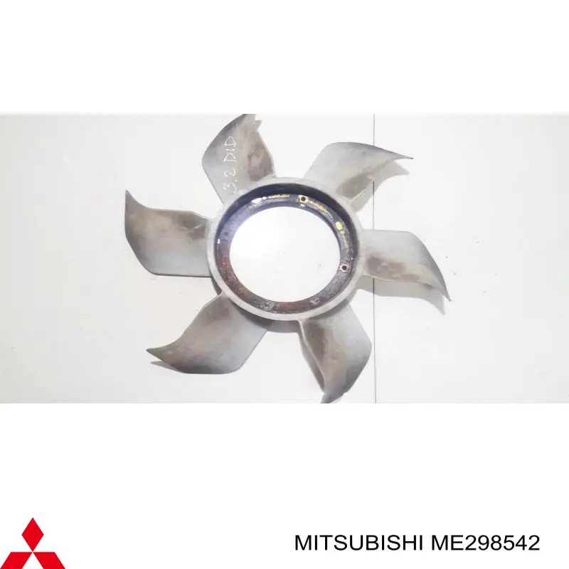  Rodete ventilador, refrigeración de motor para Mitsubishi Pajero 3 