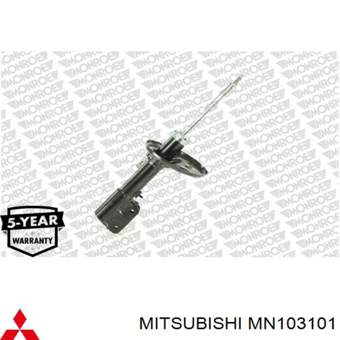 MN103101 Mitsubishi amortiguador trasero