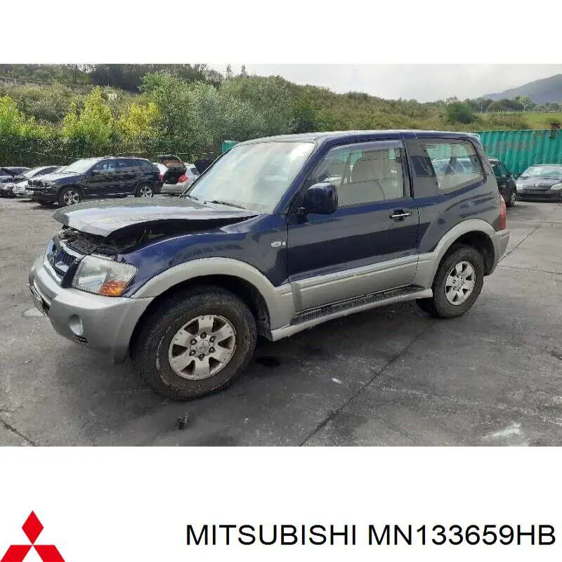  Parachoques trasero para Mitsubishi Pajero 3 