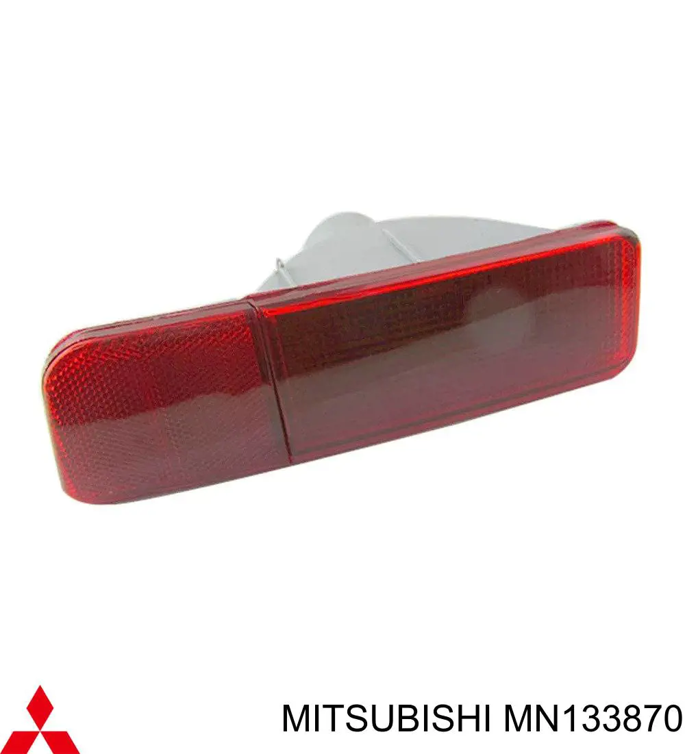  Reflector, parachoques trasero, derecho para Mitsubishi Outlander 1 