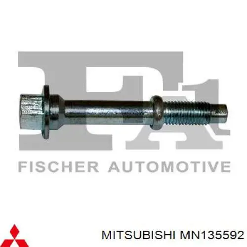 MN135592 Mitsubishi soporte, silenciador