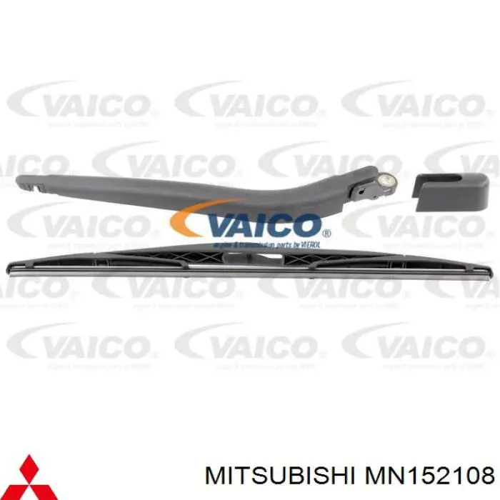 MN152108 Mitsubishi brazo del limpiaparabrisas, lavado de parabrisas, luna trasera