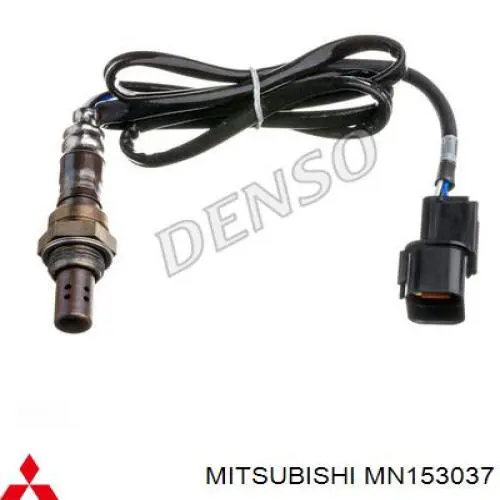 MN153037 Mitsubishi sonda lambda, sensor de oxígeno despues del catalizador izquierdo