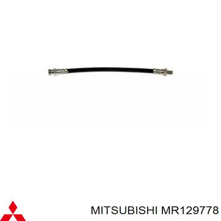  Tubo flexible de frenos trasero para Mitsubishi L 200 K60, K70