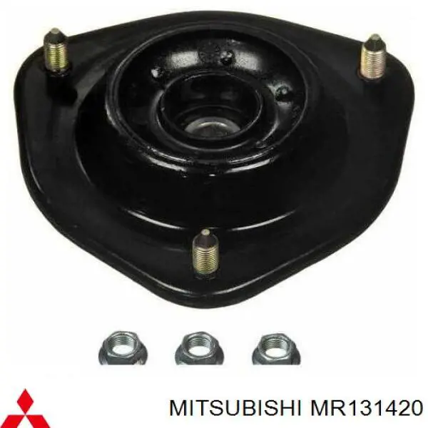 MR131420 Mitsubishi soporte amortiguador delantero