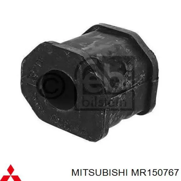 MR150767 Mitsubishi soporte de estabilizador delantero exterior