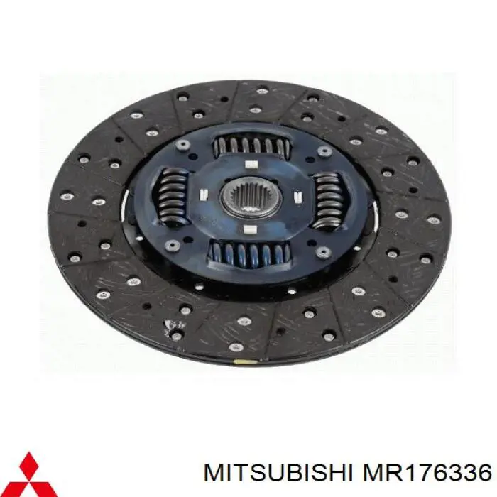 MR176336 Mitsubishi disco de embrague