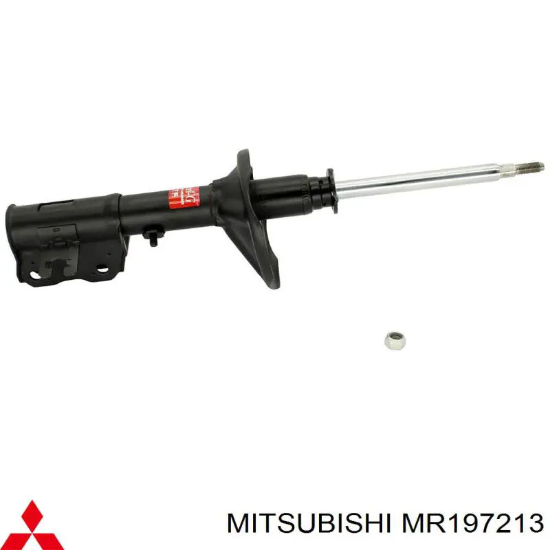 MR197213 Mitsubishi amortiguador delantero izquierdo