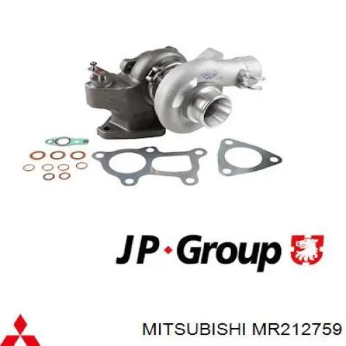  Turbocompresor para Mitsubishi Pajero K90