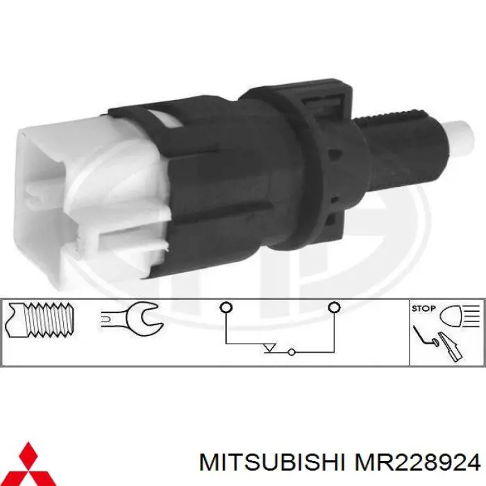 MR228924 Mitsubishi interruptor luz de freno